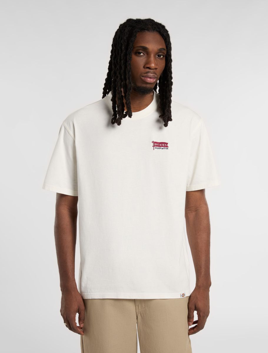 T-Shirt Flag bianco