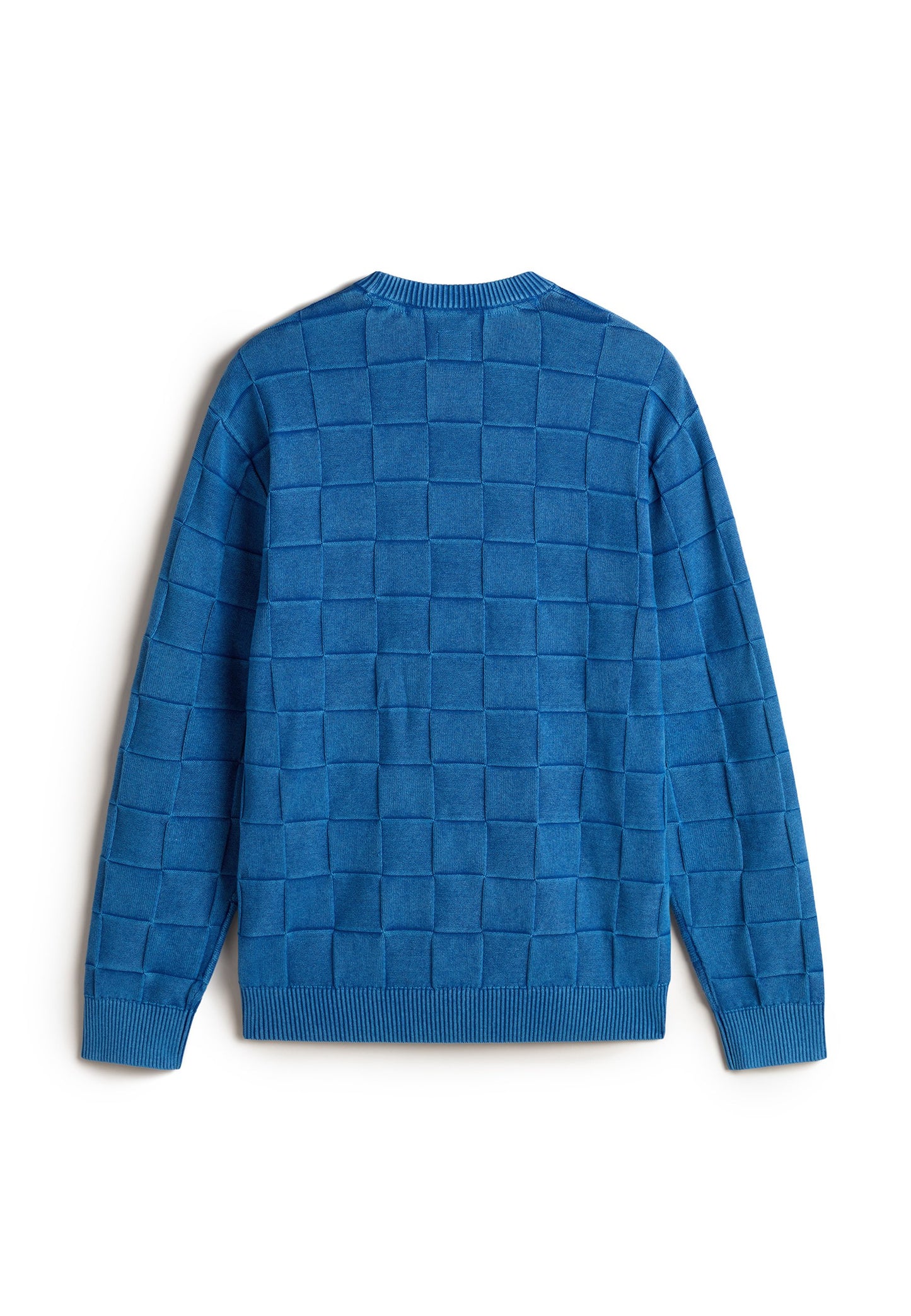 Maglione Acid check blu