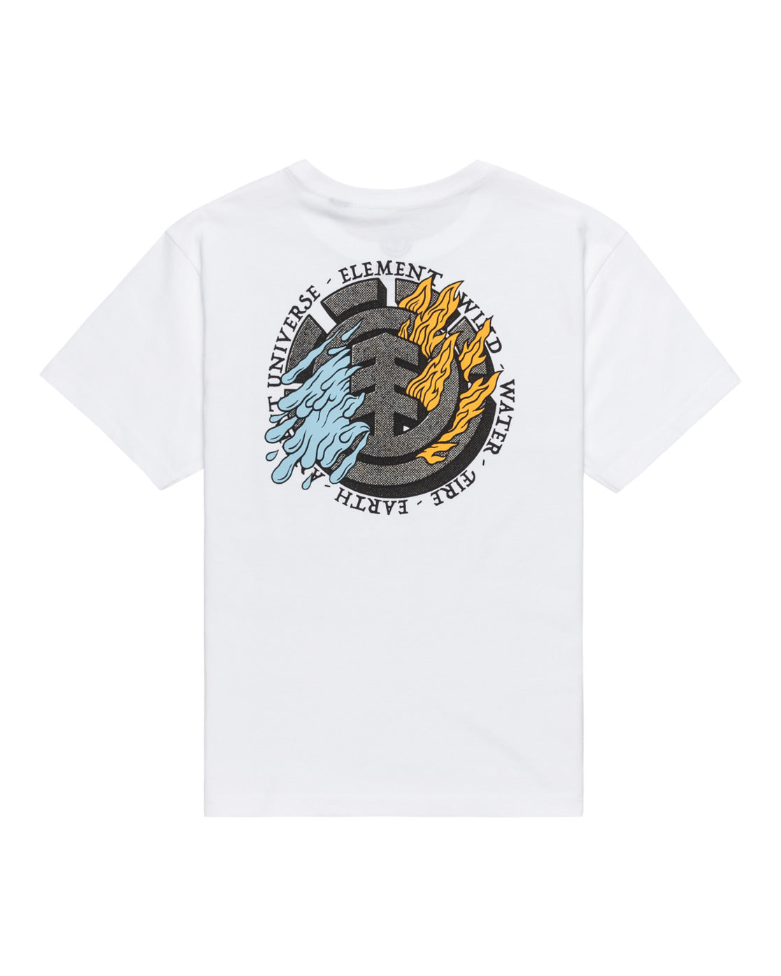 T-Shirt Firewater bianco - 8/16 ANNI