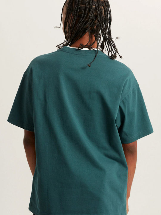 T-Shirt Stone swirl verde