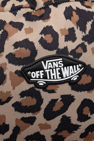 Zaino Old skool leopardato da bimba
