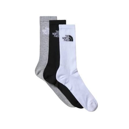 Calza The north face nero/grigio/bianco - 3 paia