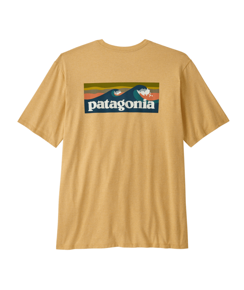 T-shirt Boardshort con taschino giallo