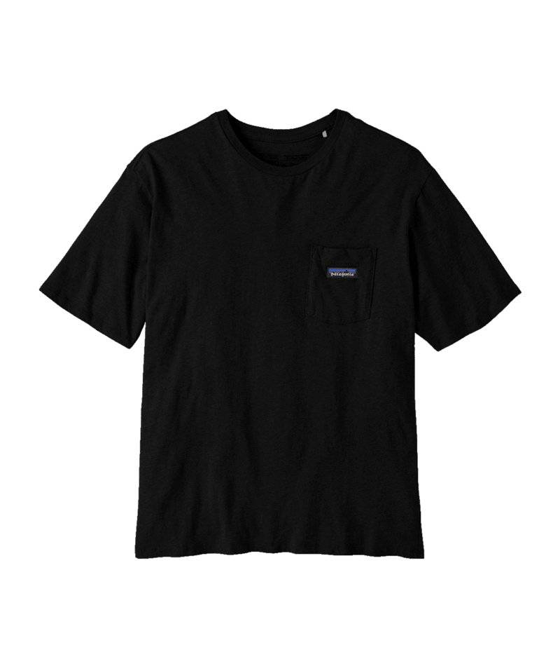 T-Shirt Daily con taschino nero