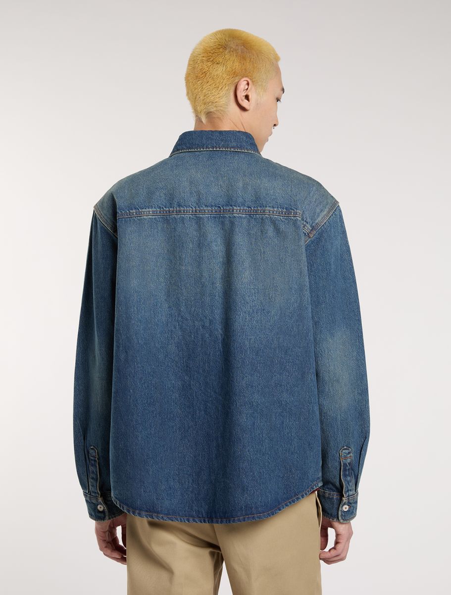 Camicia Mechanic in denim chiaro
