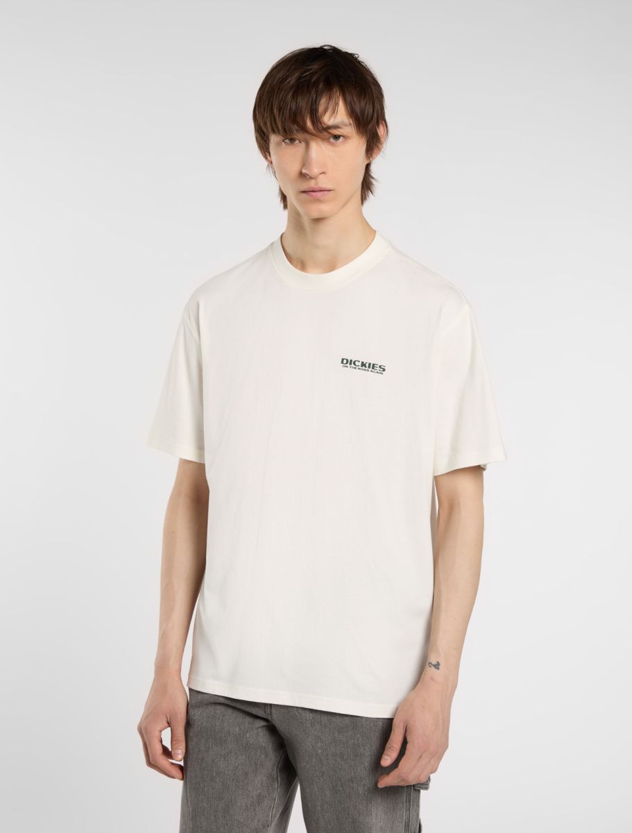 T-Shirt Burns bianco