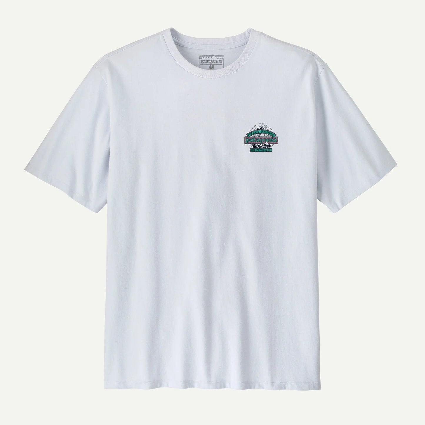 T-Shirt Great waves bianco