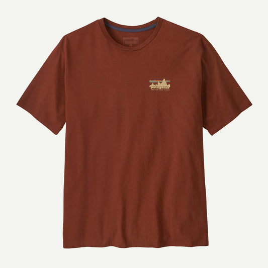 T-Shirt 73 Skyline marrone