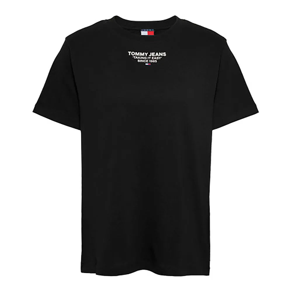 T-Shirt Flowers nero
