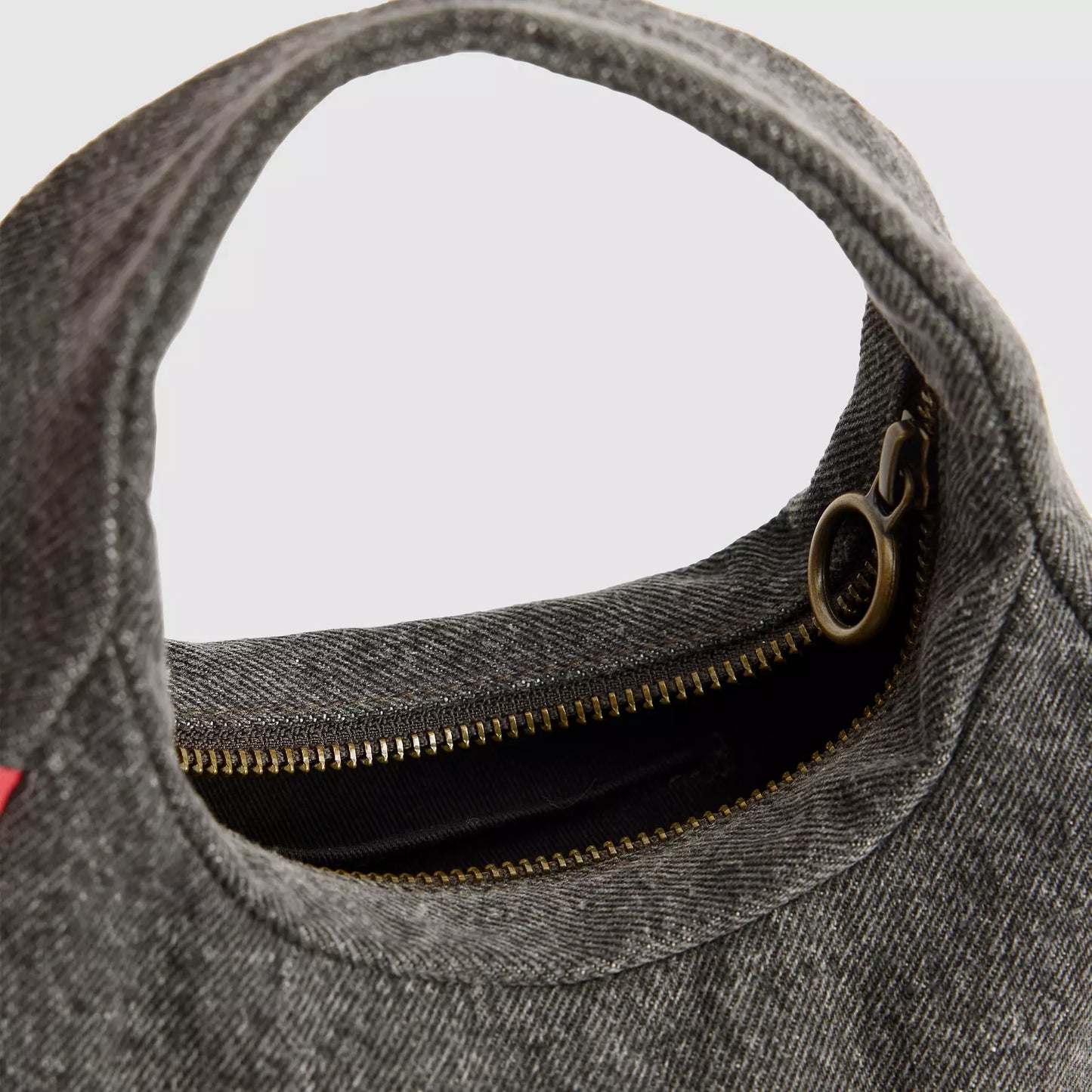 Borsa Baby Brooklyn in denim nero