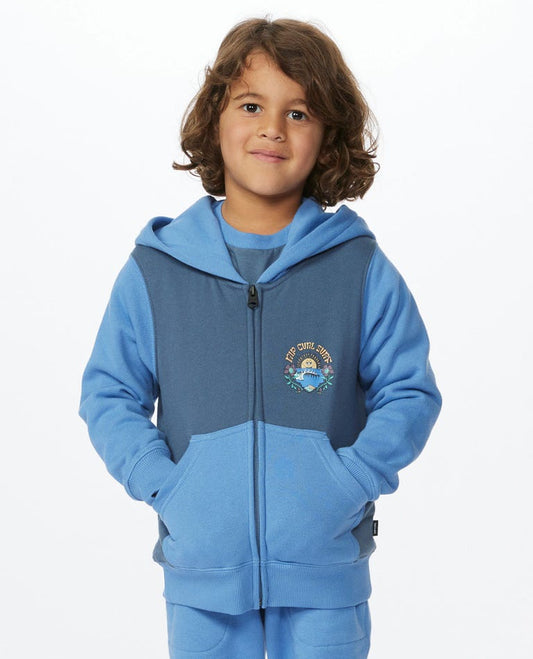 Felpa Mystic waves full zip con cappuccio - 1/8 ANNI