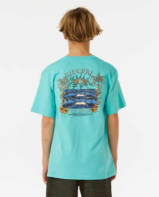 T-Shirt Lost island art - 8/16 ANNI