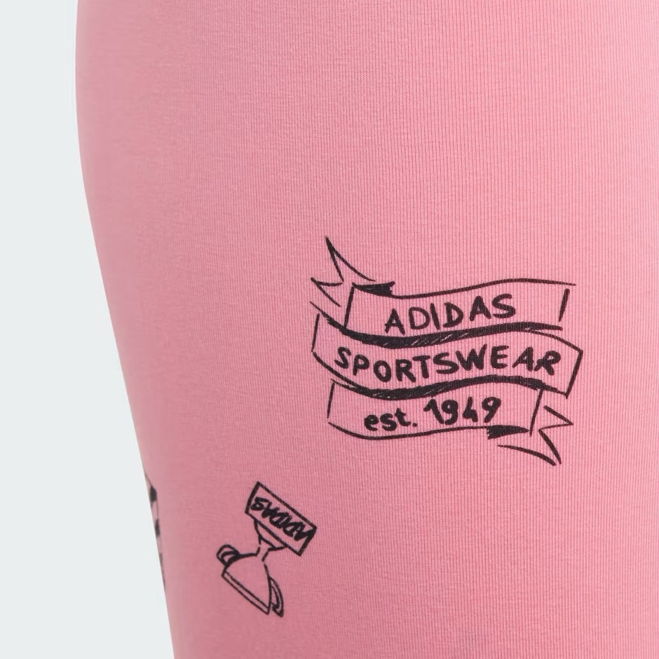 Leggins Adidas rosa - 7/15 ANNI