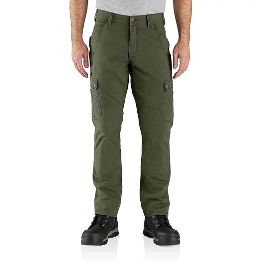 Pantalone Cargo Relaxed fit verde