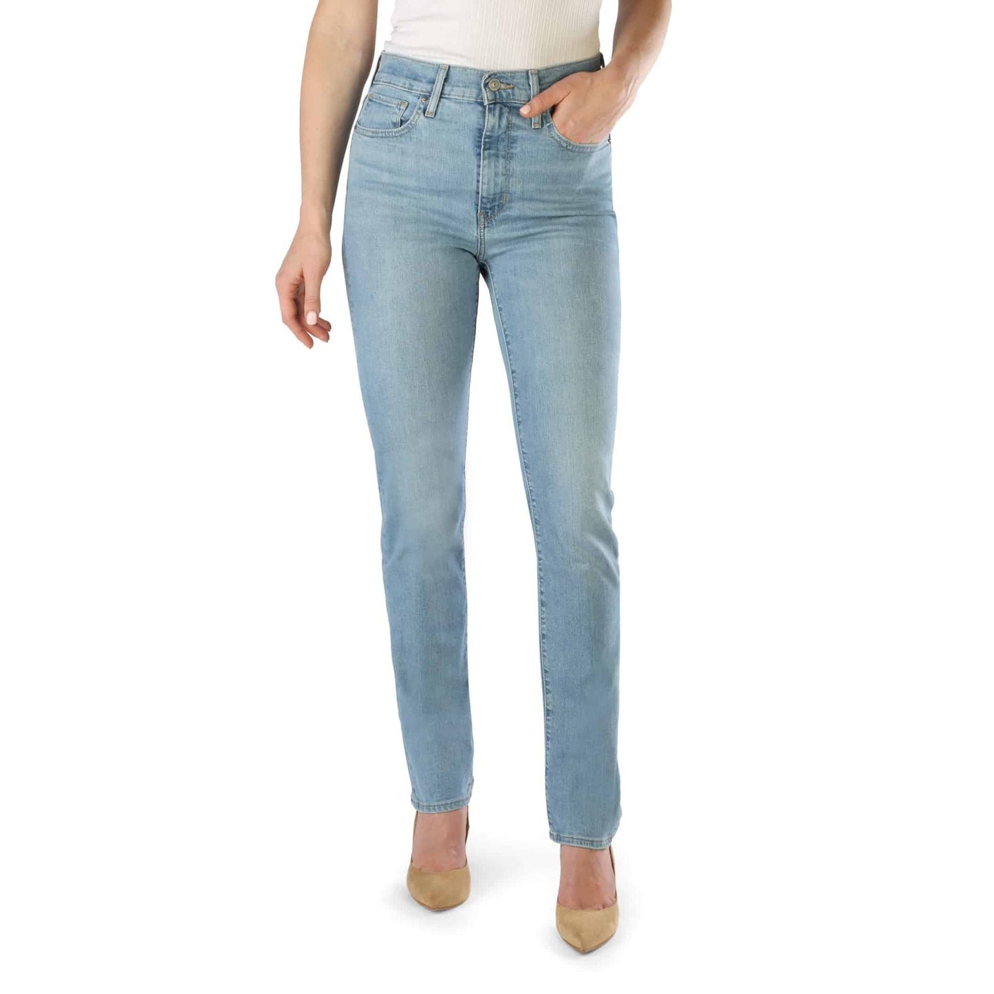 Jeans 724 High rise skinny chiaro