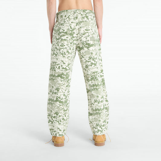 Pantaloni Chore in canvas camo