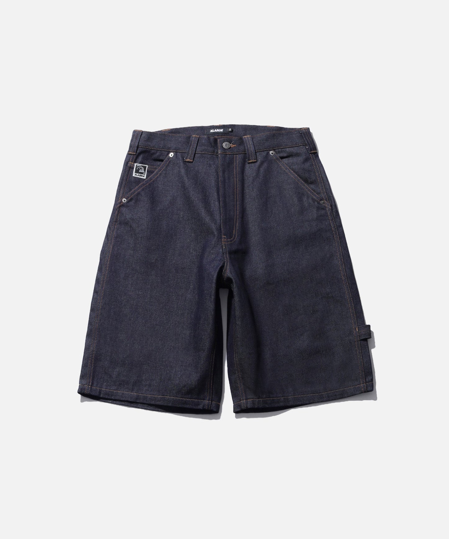Pantaloncini Cut out denim scuro