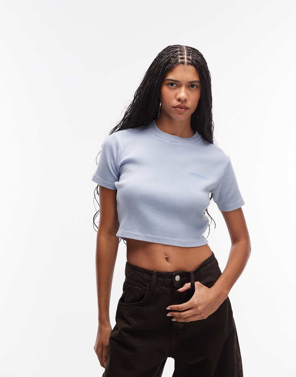 T-Shirt Plentywood celeste
