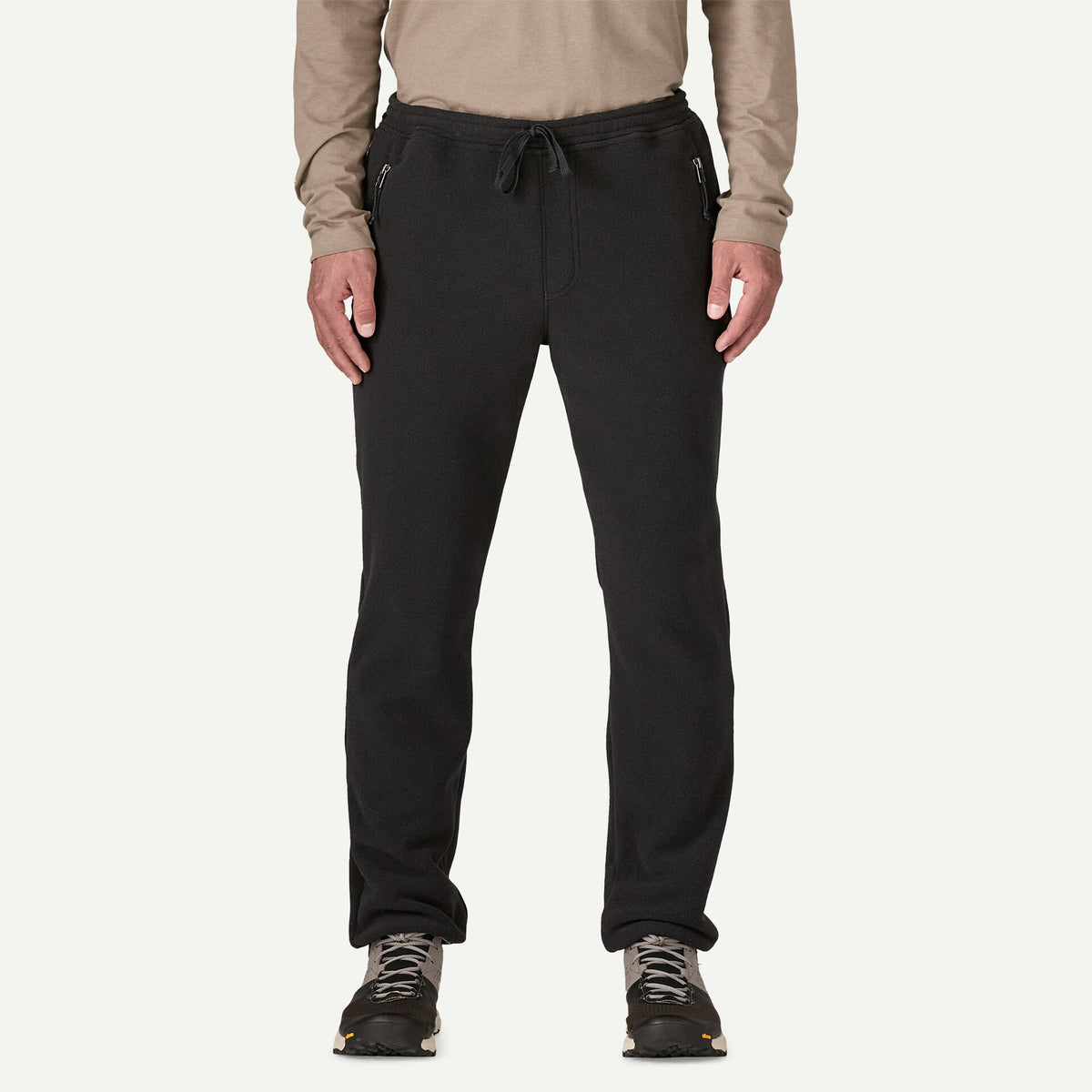 Pantalone Synchilla in pile nero
