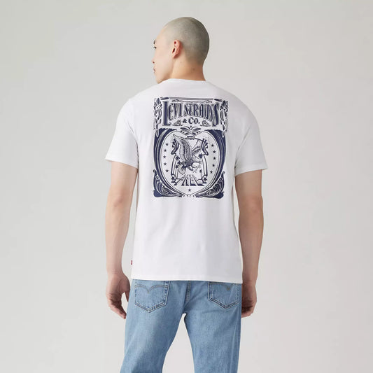 T-Shirt Levis classic bianco
