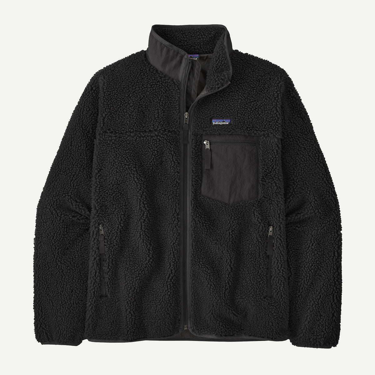 Giacca Classic retro full zip nero