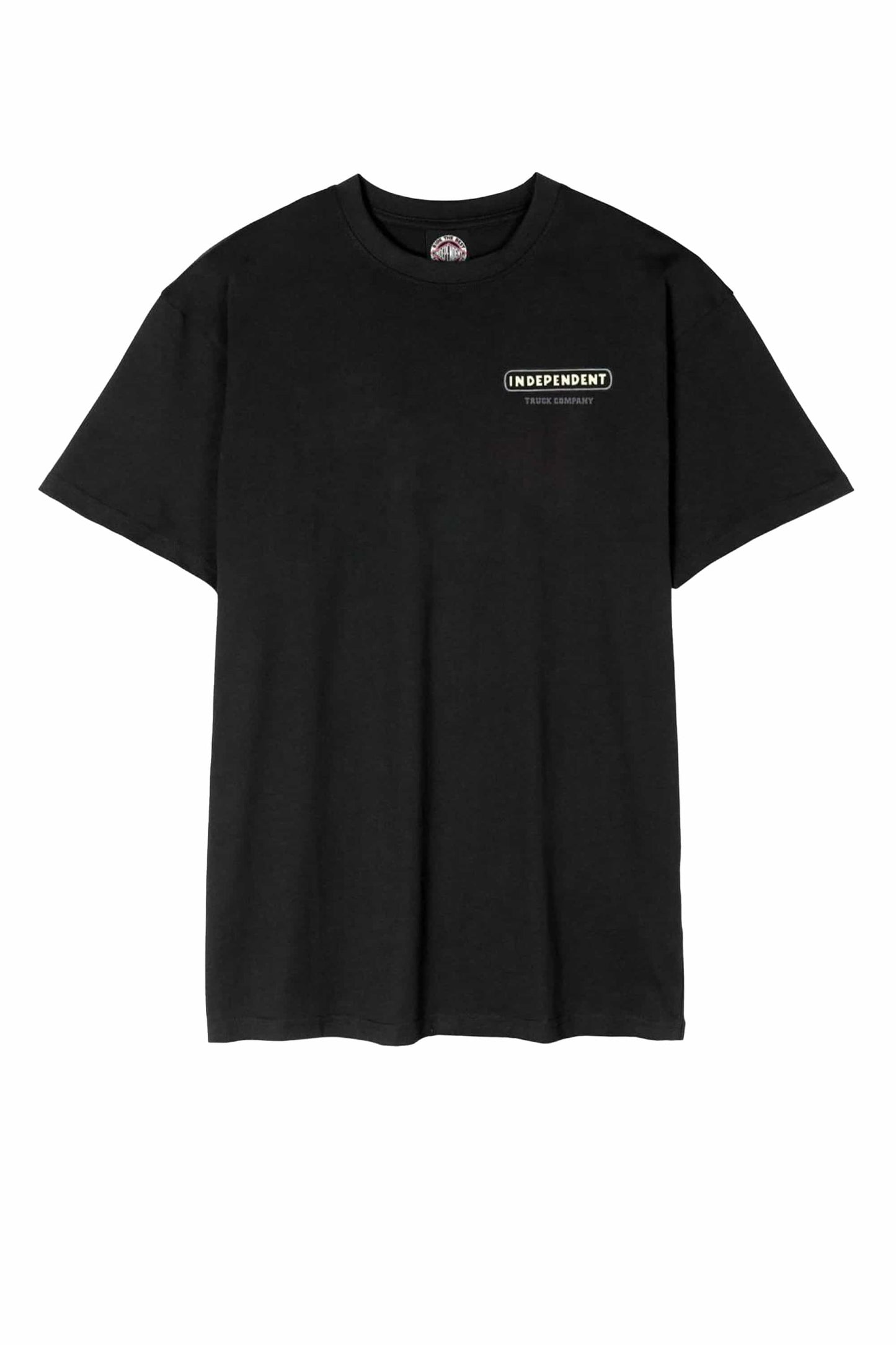 T-Shirt ITC Stained nero