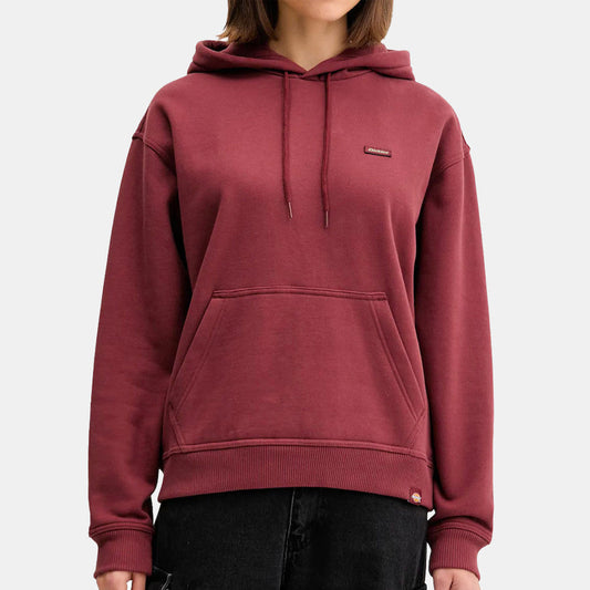 Felpa Clancy con cappuccio bordeaux