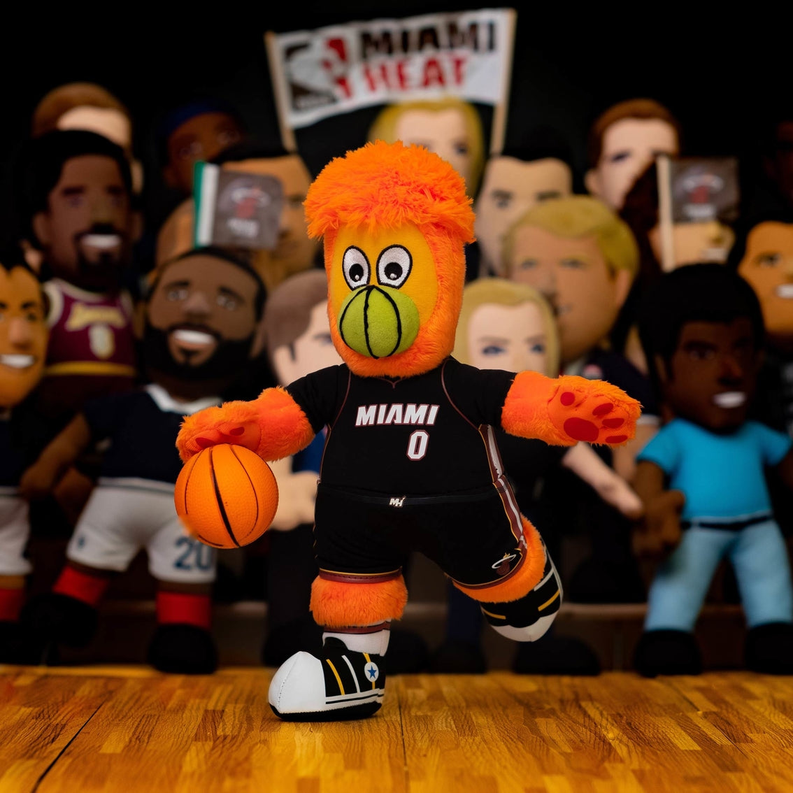 Pupazzo Mascotte Burnie - Miami Heat