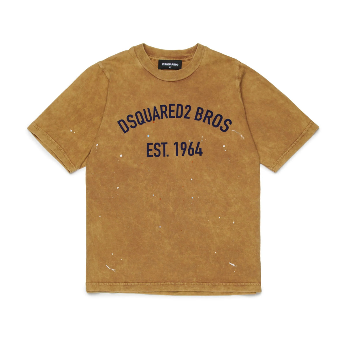 T-shirt DSQUARED2 Slouch tabacco - 8/16 ANNI