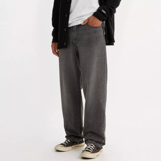 Jeans 568 Loose straight nero slavato