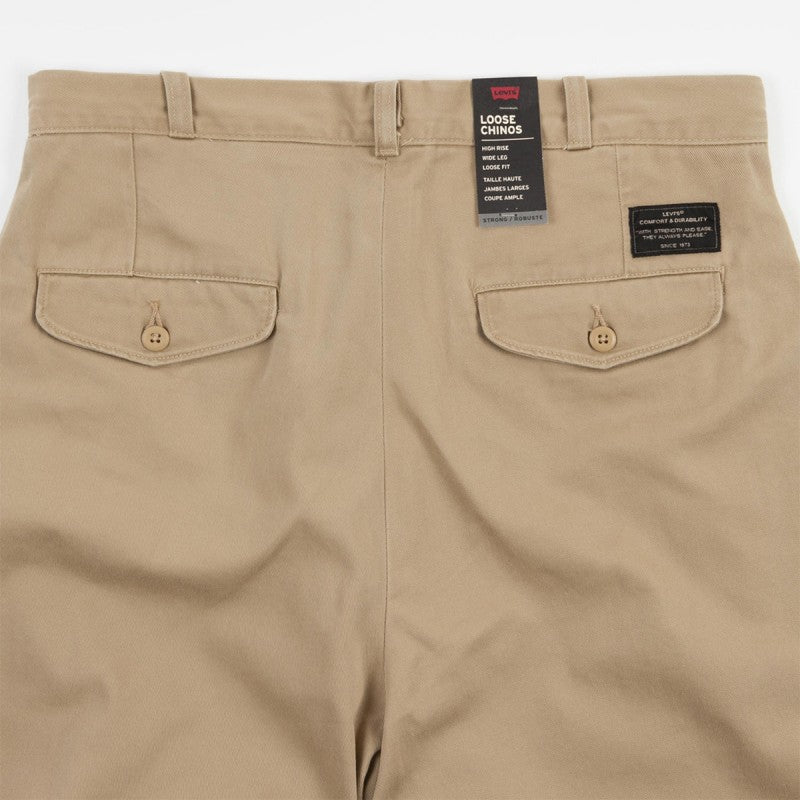 Pantalone Loose chinos beige