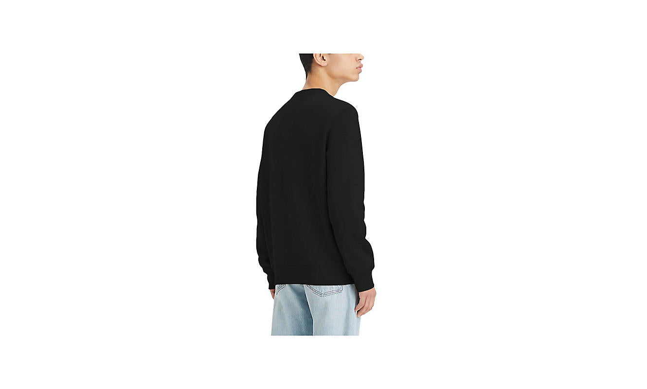 Felpa Crewneck girocollo nero