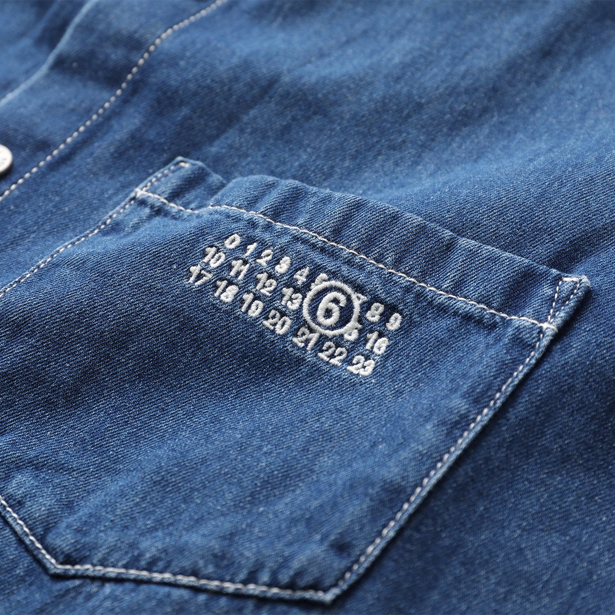 Camicia crop Maison Margiela denim -10/16 ANNI