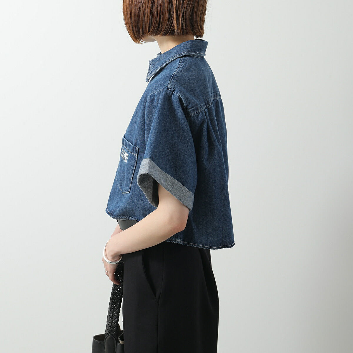 Camicia crop Maison Margiela denim -10/16 ANNI