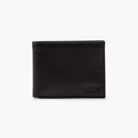 Portafoglio Levi's in pelle nero