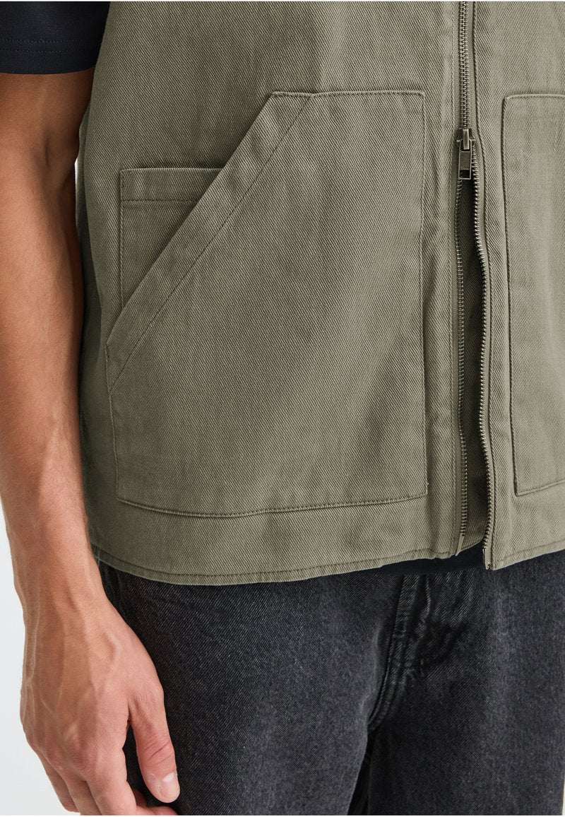 Gilet SOLID x FERRAMENTAWEAR verde