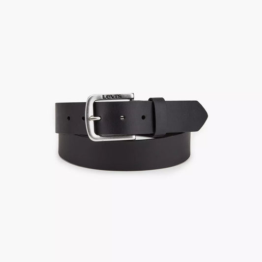 Cintura Levi's Seine in pelle nero