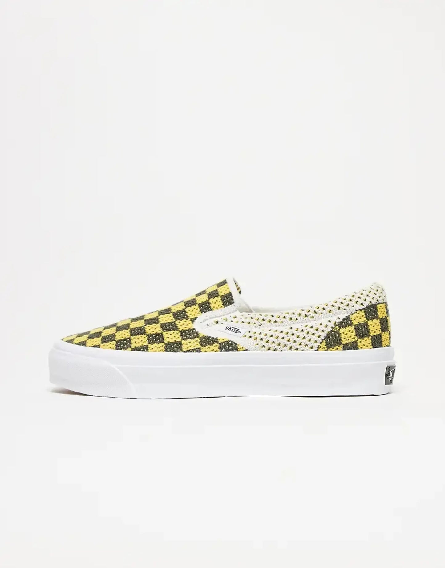 Vans LX Classic slip on ricamate checkboard