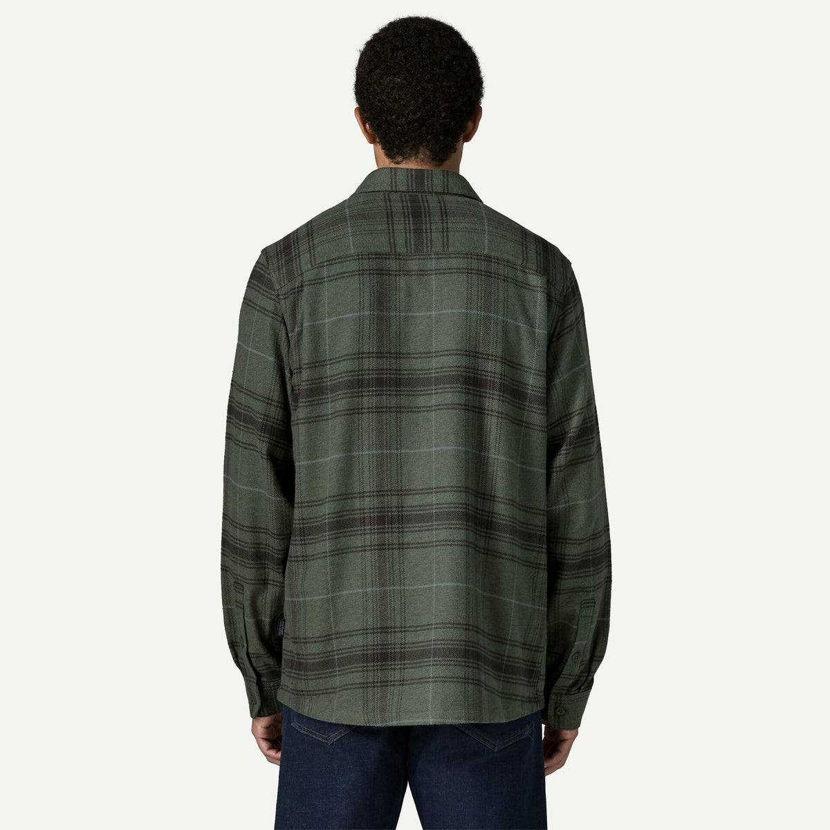 Camicia Patagonia in flanella verde