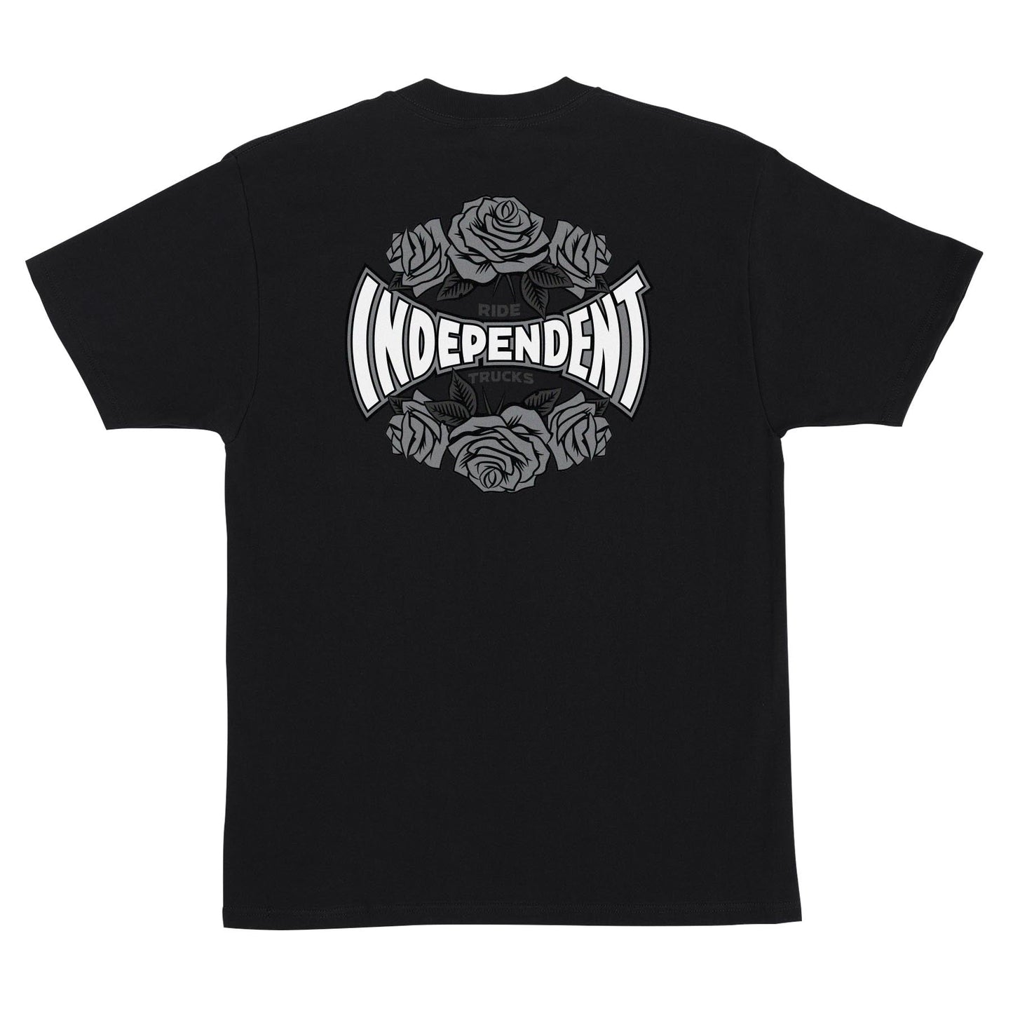 T-Shirt Rose span nero
