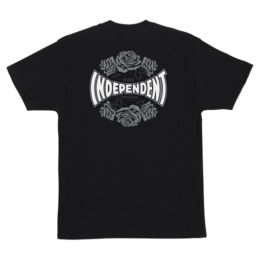 T-Shirt Rose span nero