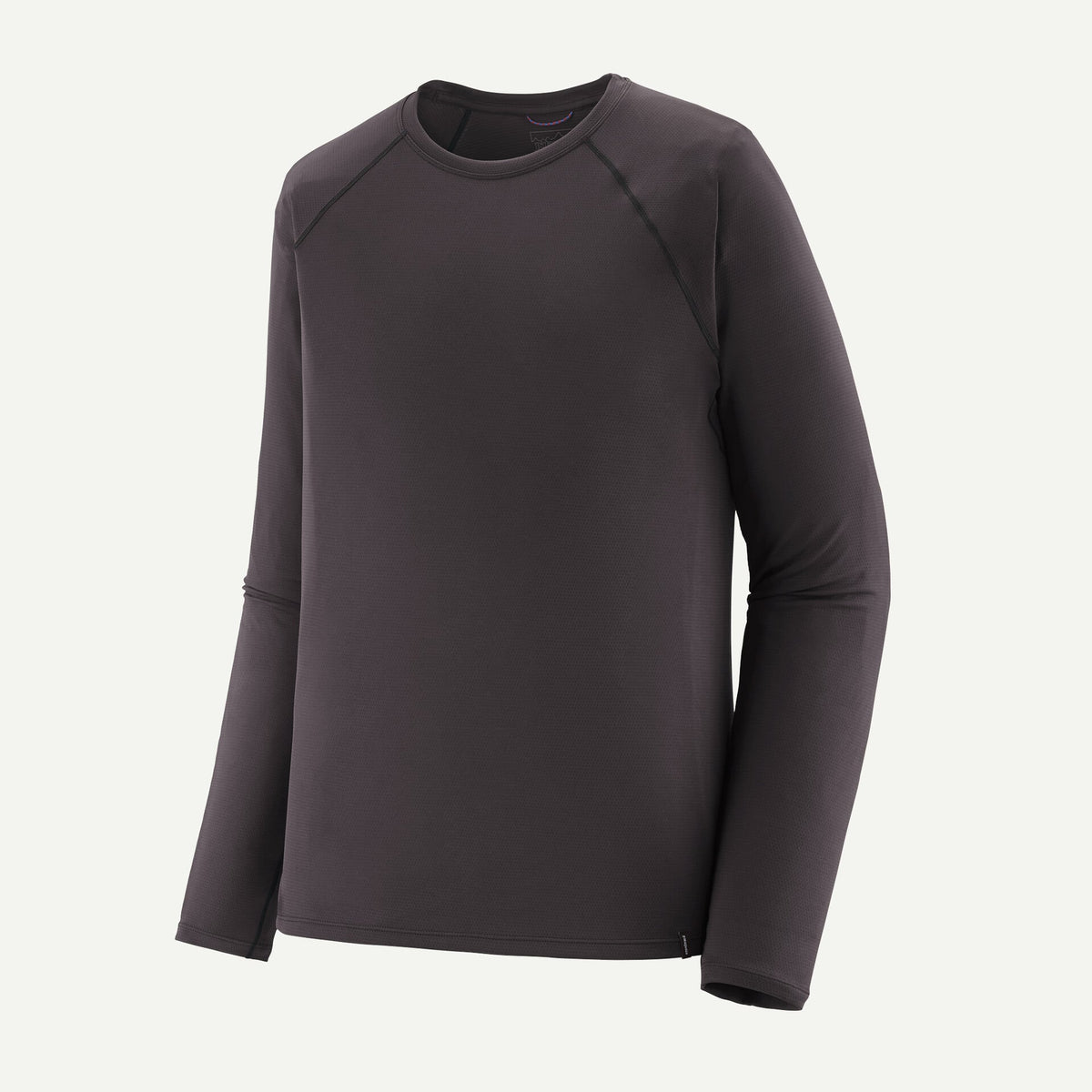 T-shirt Patagonia in capilene nero