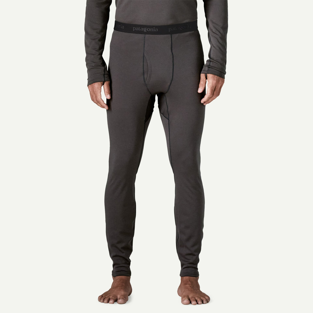 Pantalone Patagonia in capilene nero