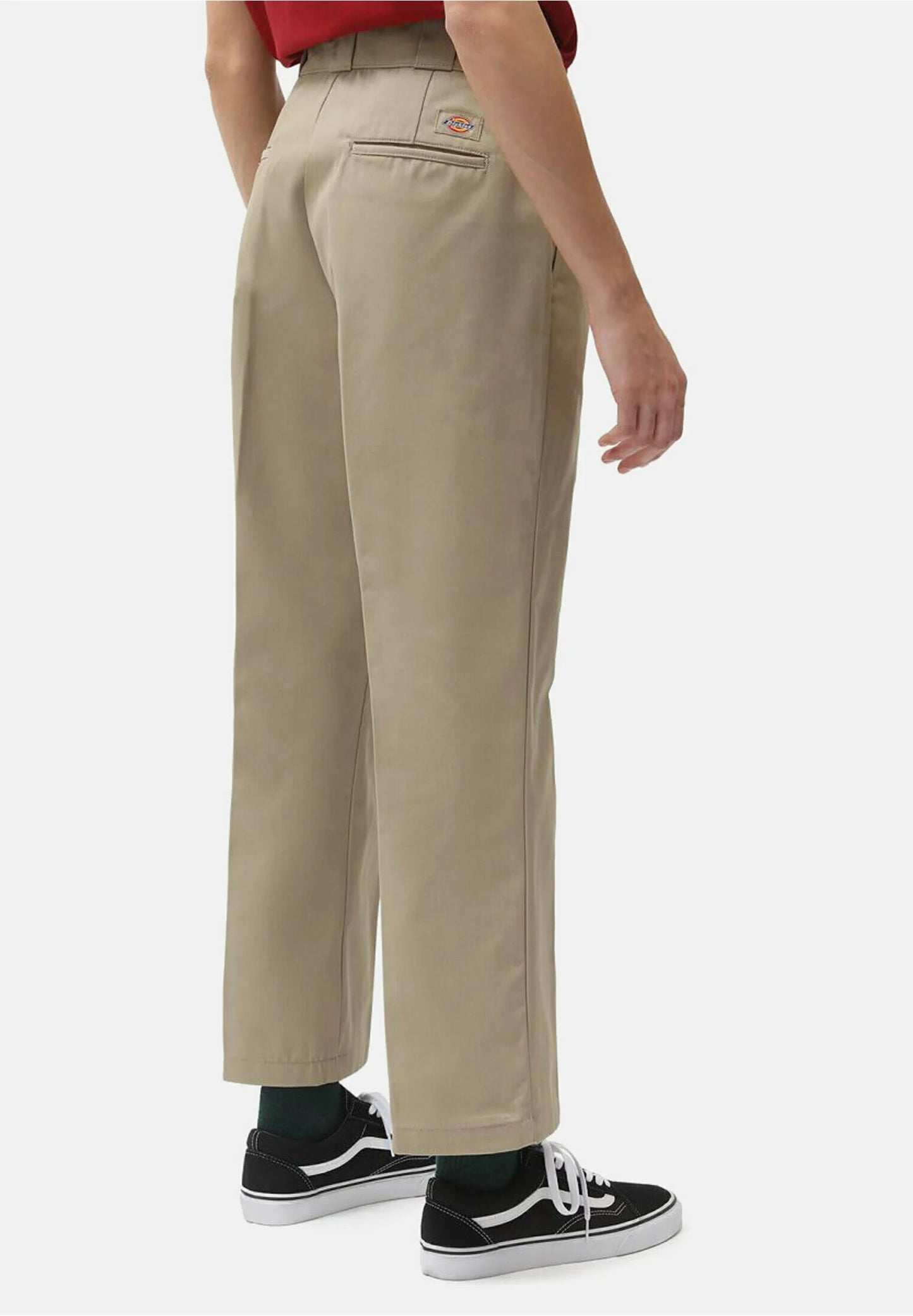 Pantalone 874 cropped donna khaki