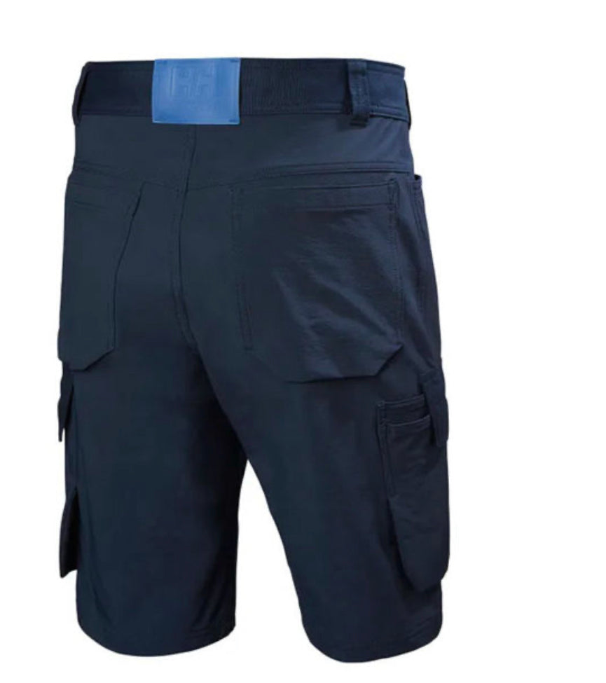 Pantaloncini da barca cargo blu