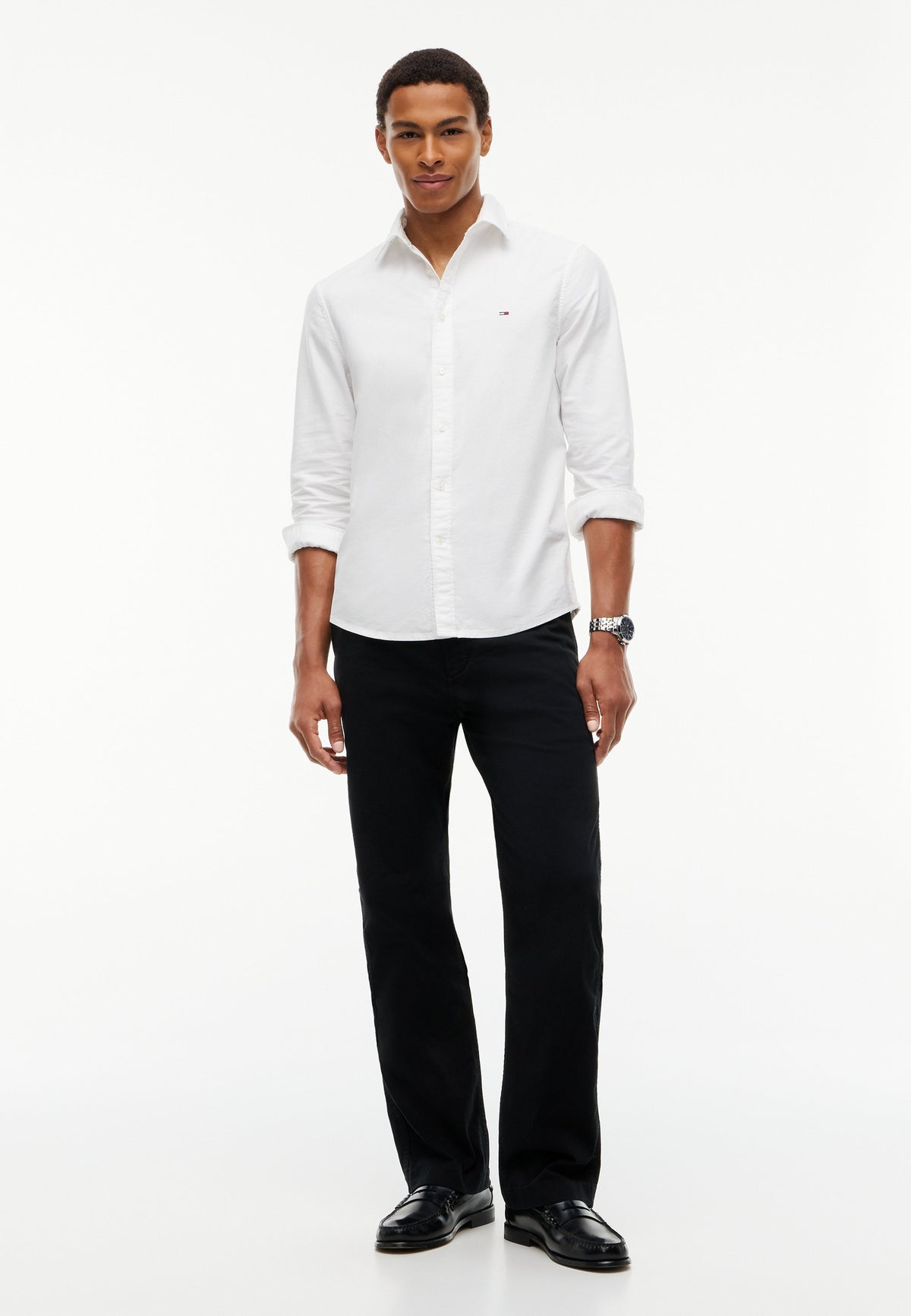 Pantalone Otis twill chino nero