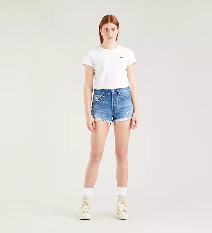 Pantaloncini Jeans 501® original blu