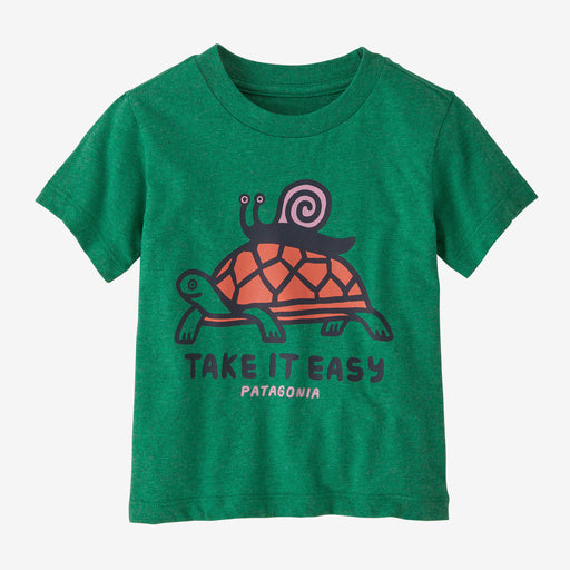 T-shirt Baby graphic verde - 6 MESI/5 ANNI