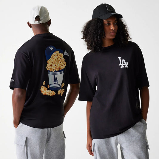 T-Shirt Pop corn nero