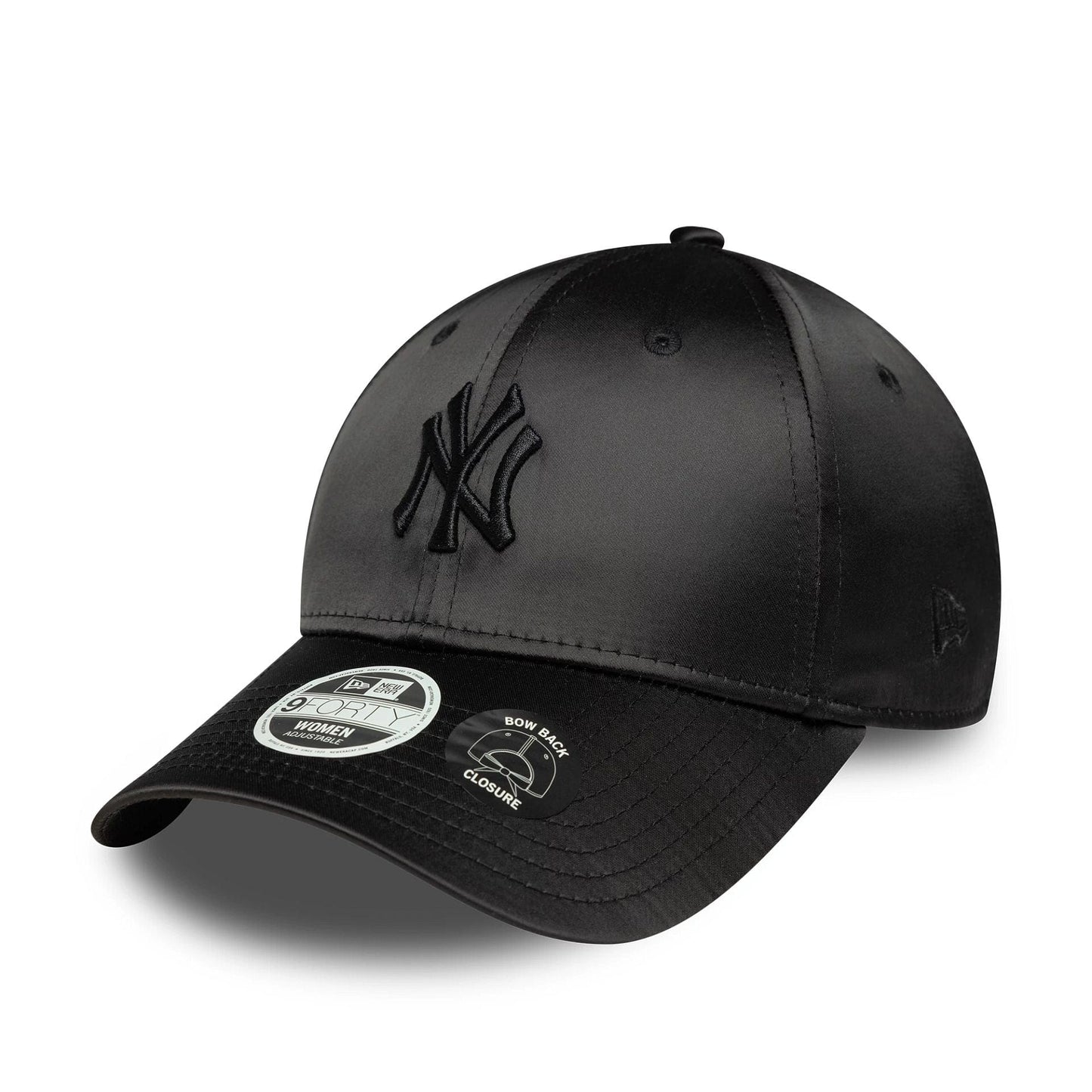 Cappellino 9FORTY in santin con fiocco nero